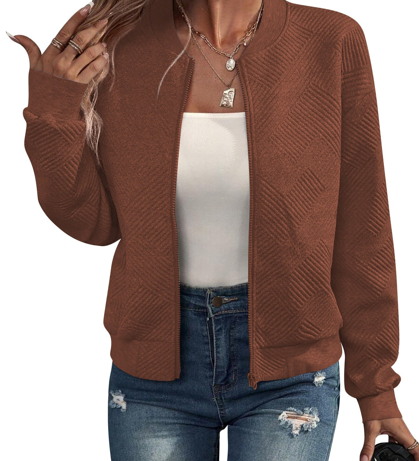 Dora - Veste bomber structurée