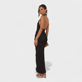 Camila - Robe longue plissée
