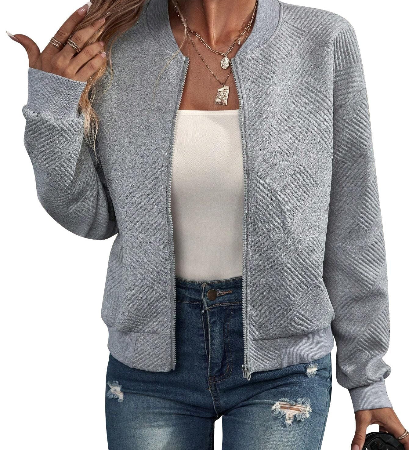 Dora - Veste bomber structurée