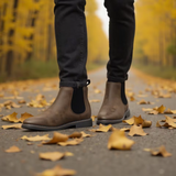 Dinis - Bottines Chelsea en Cuir