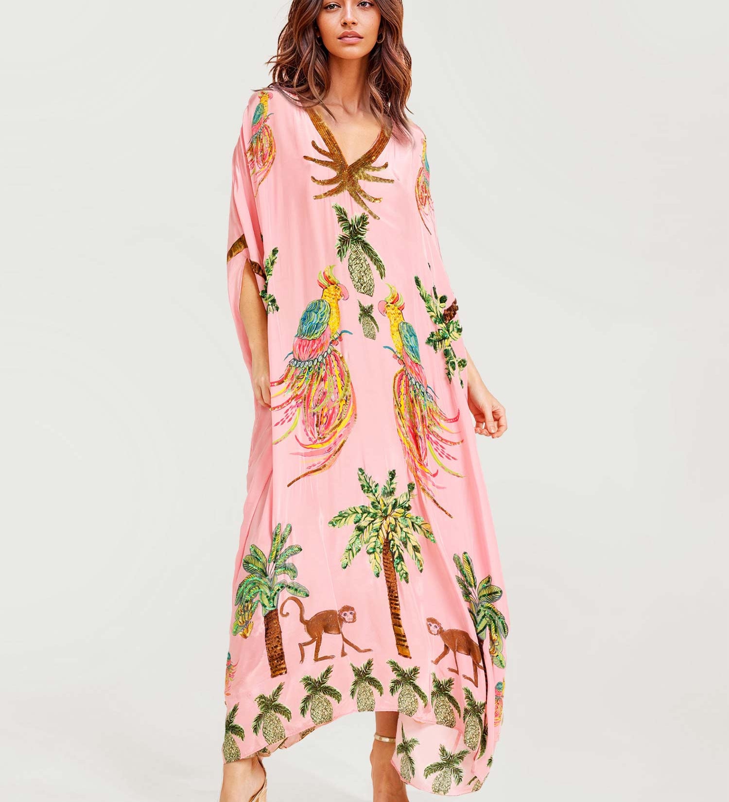 Alessandra - Robe Longue Imprimée