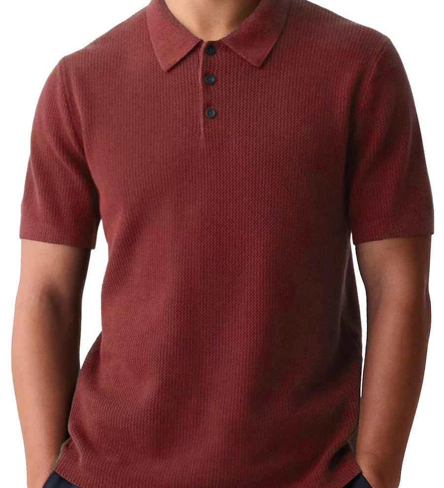 Chemise Polo - Mélange Léger Respirant