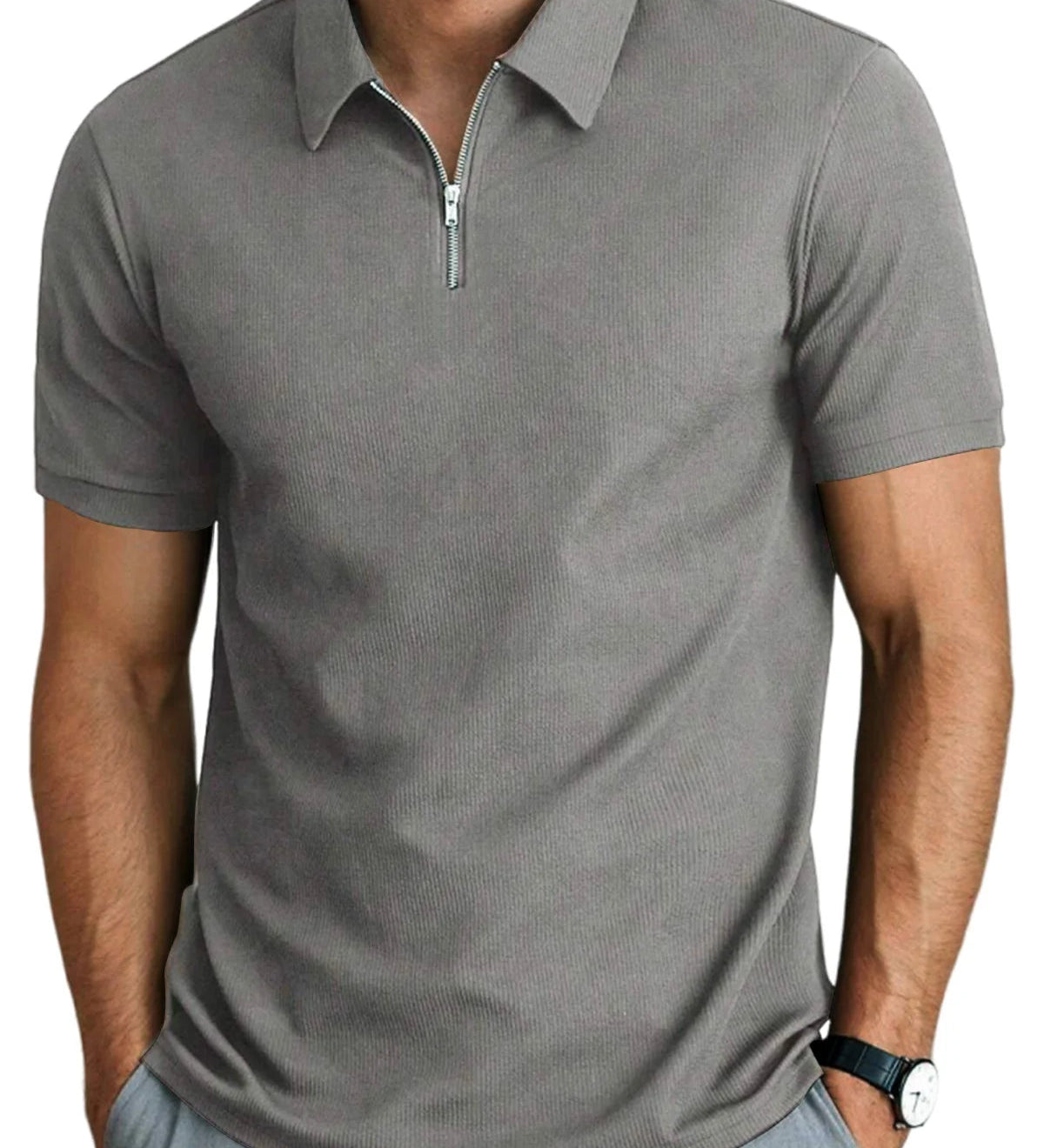 Chemise Polo - Mélange Léger Relaxé