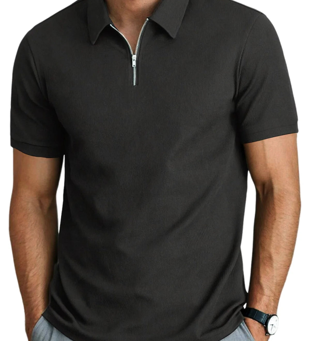 Chemise Polo - Mélange Léger Relaxé