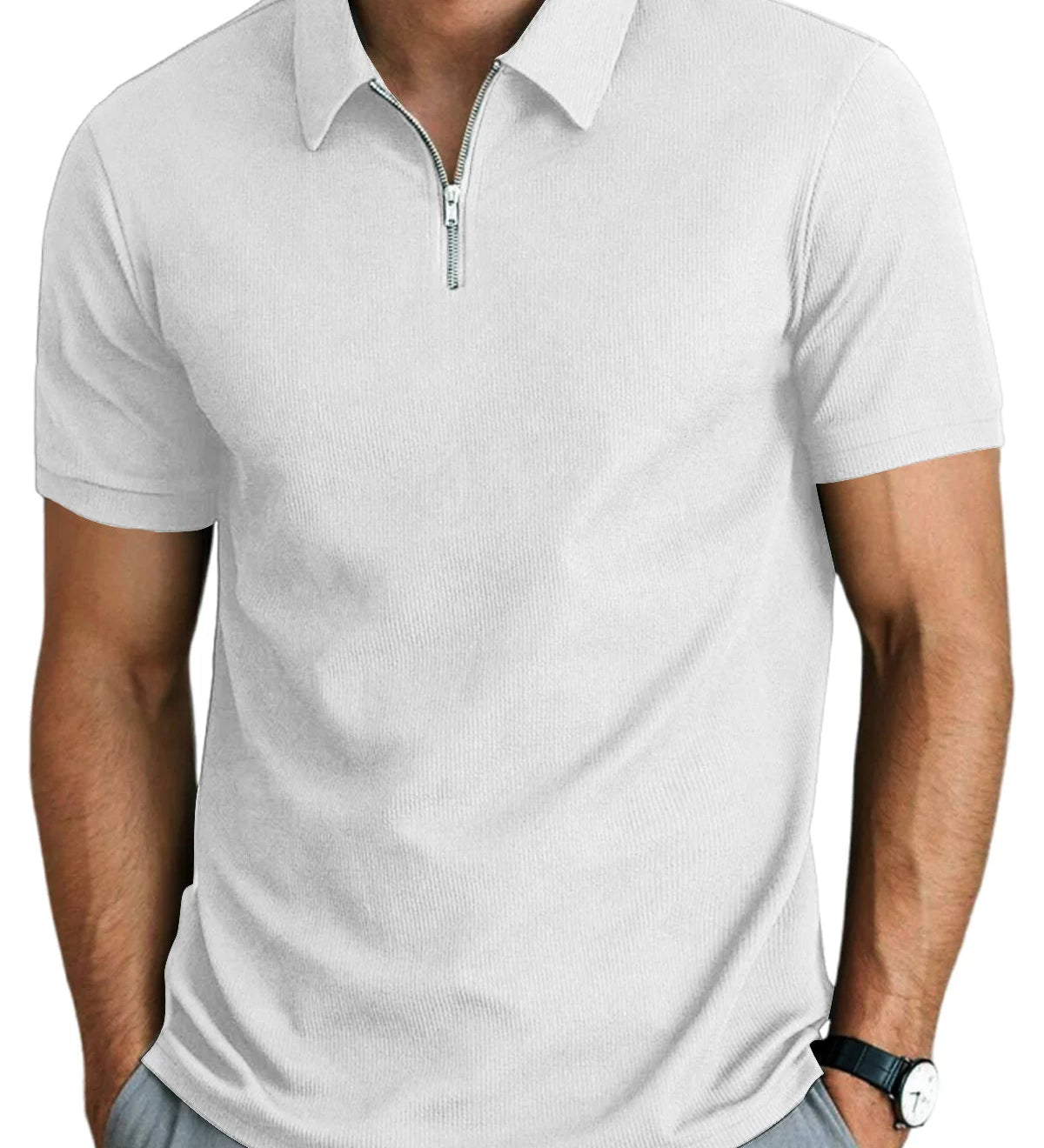 Chemise Polo - Mélange Léger Relaxé