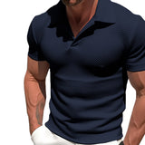 Polo en Mélange de Polyester - Zip