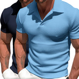Polo en Mélange de Polyester - Zip