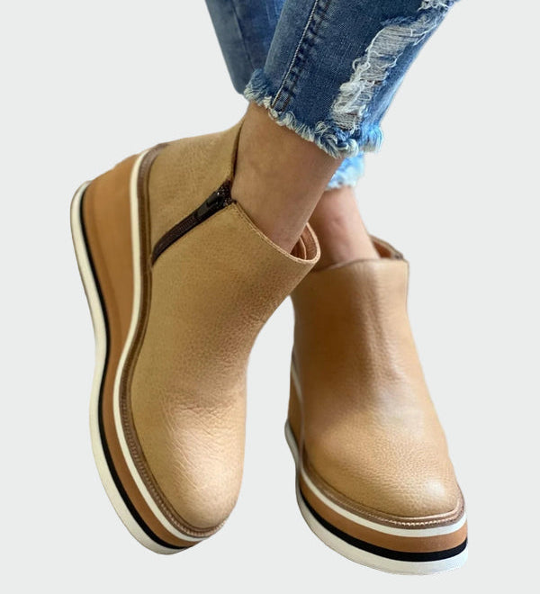 Bottines en Cuir Inkas
