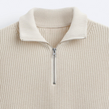 Pull à Col Haut avec Zip