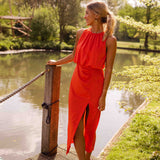 Ligne - Élégant Robe Midi