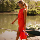 Ligne - Élégant Robe Midi