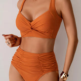 Emília - Maillot de bain d'été taille haute