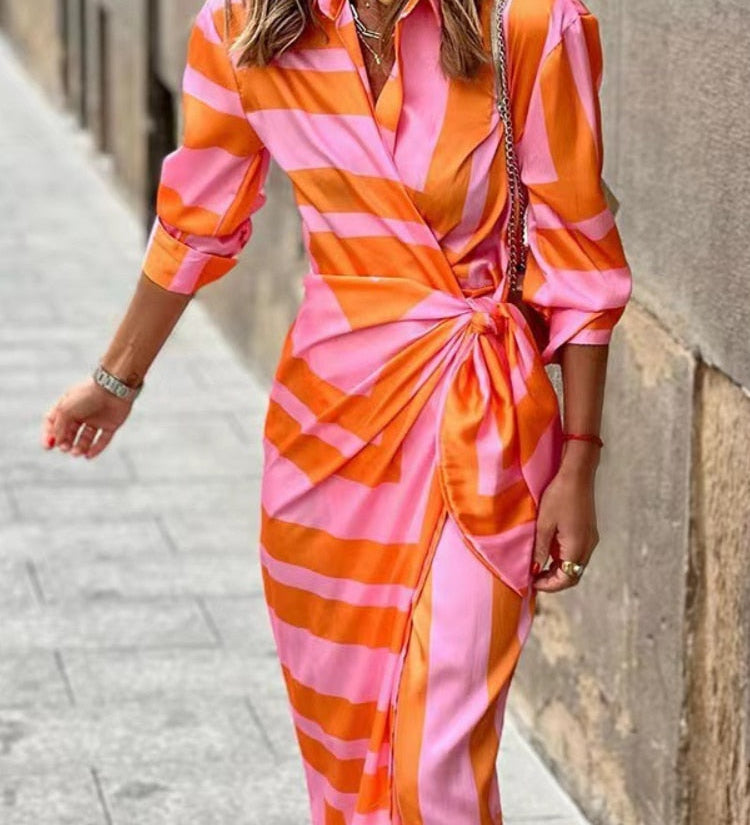 Luísa - Robe Enveloppe d'Été