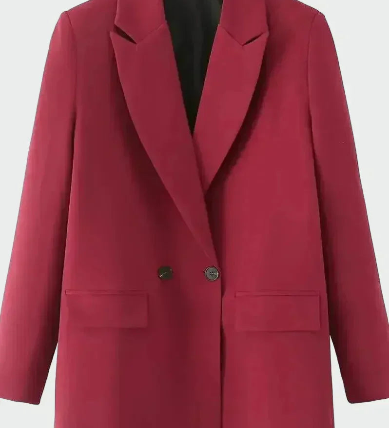 Manteau Oversized avec Ligne Moderne
