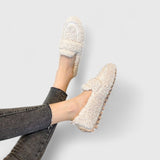 Chaussons Solenne - Élégance à Domicile avec Confort Douillet