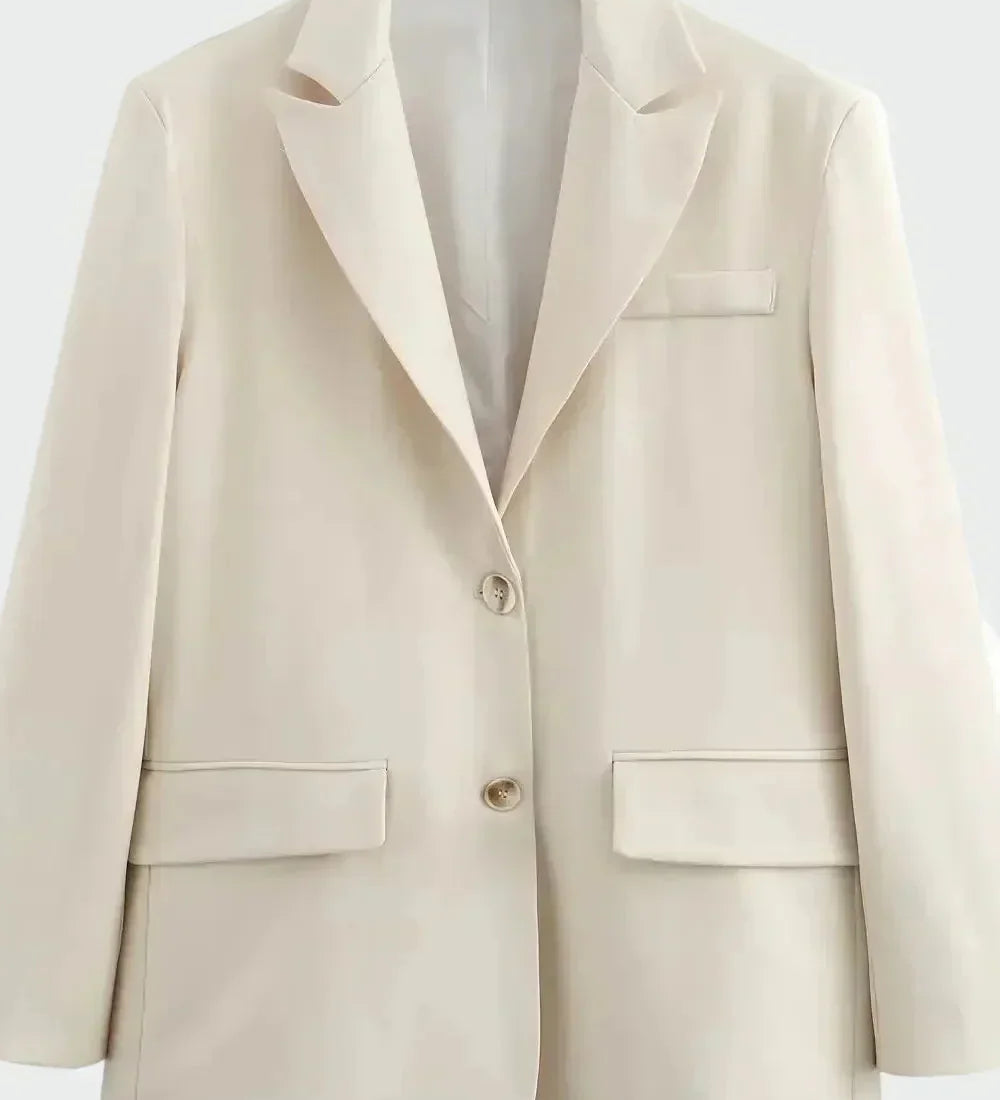 Manteau Oversized avec Ligne Moderne