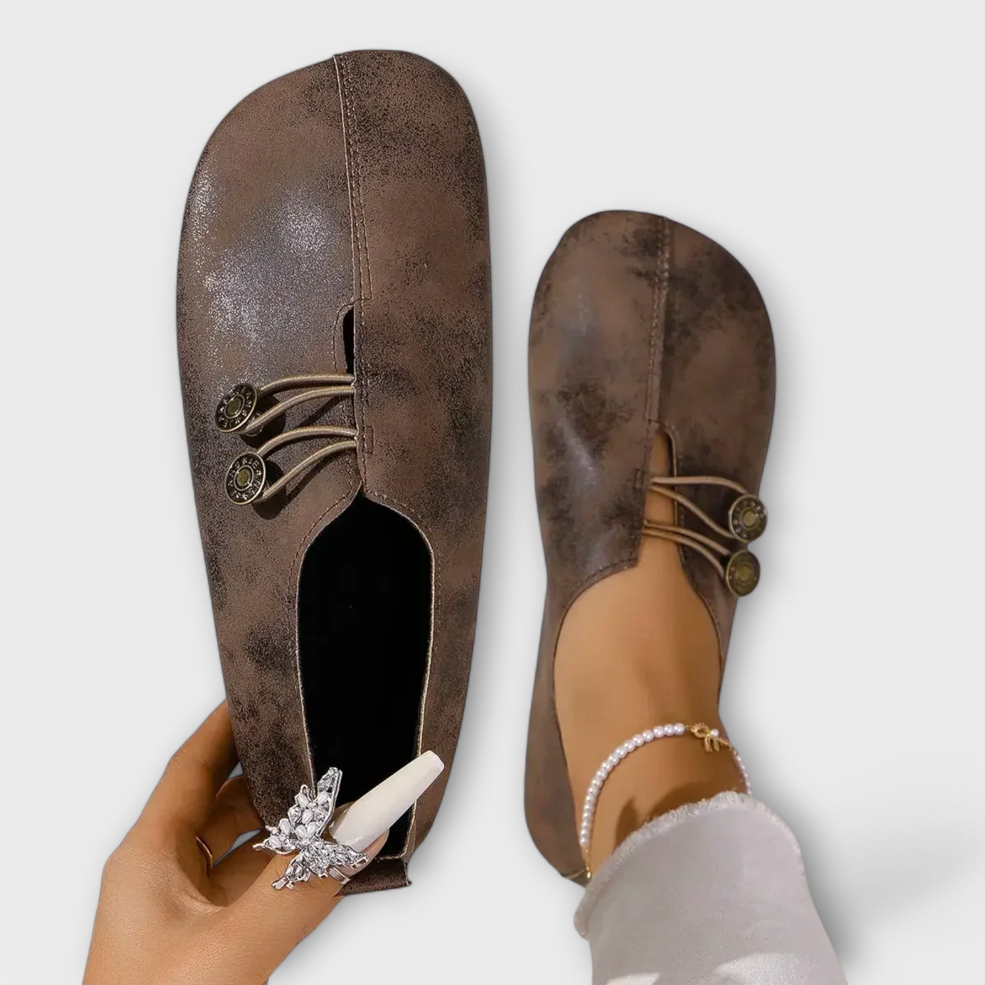Noira - Mocassin en daim