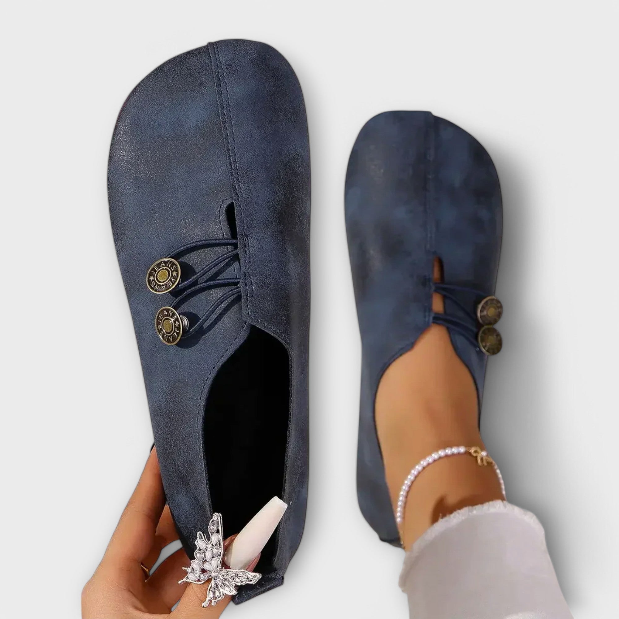 Noira - Mocassin en daim