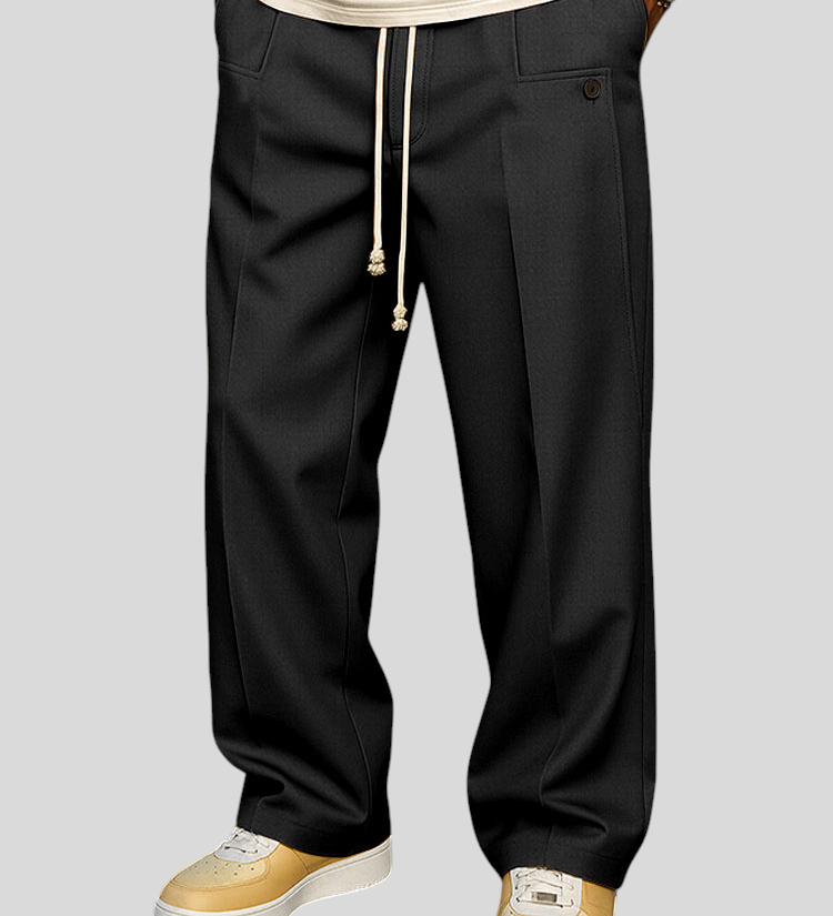 Edgar - Pantalons Masculins Élégants avec Corde