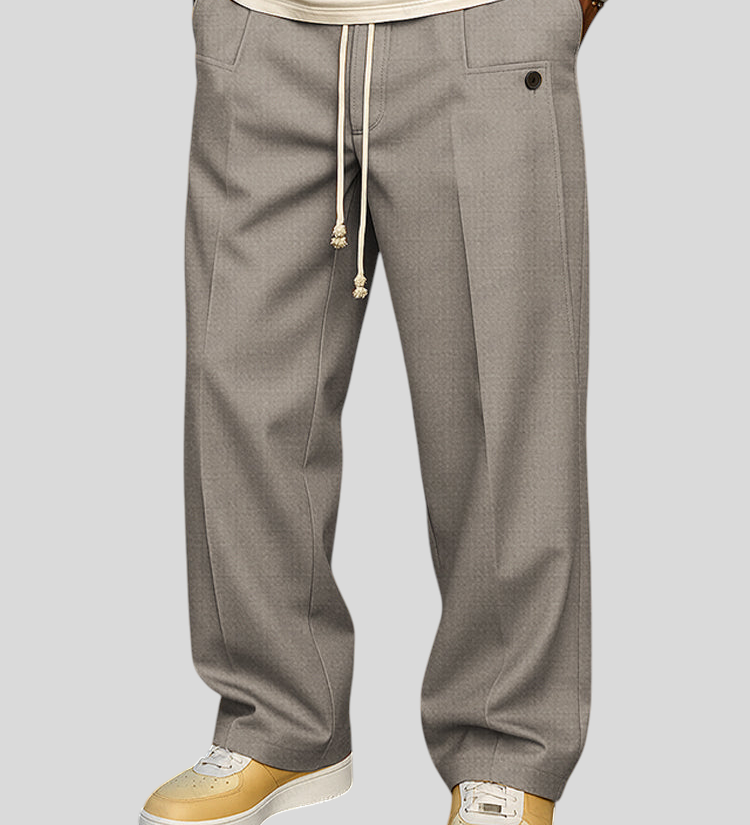 Edgar - Pantalons Masculins Élégants avec Corde