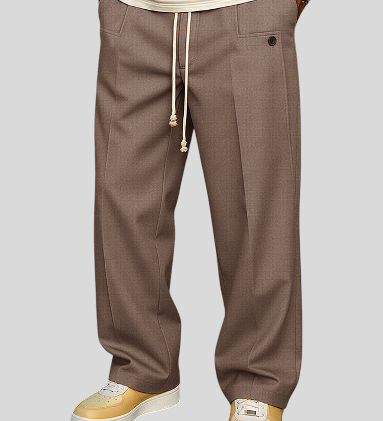 Edgar - Pantalons Masculins Élégants avec Corde
