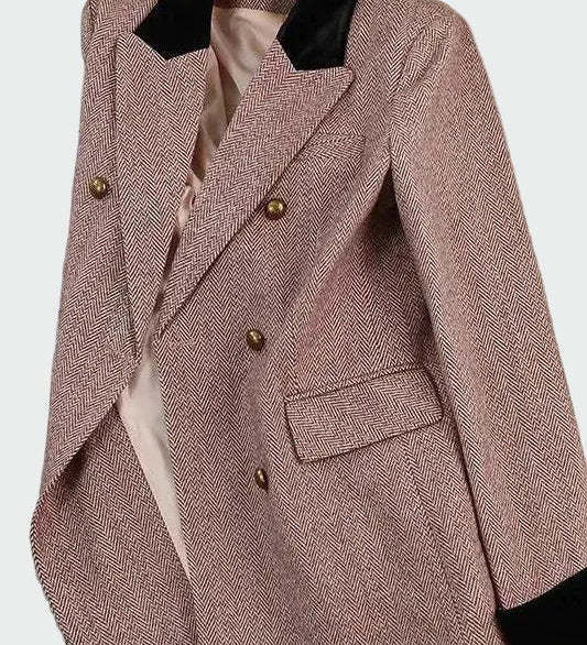 Manteau à Double Fermeture