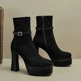 Janete - Bottes à plateforme de luxe alliant confort et style à chaque pas