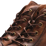 Caio - Bottes Retro à Bout Rond