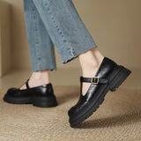 Mary Janes - Chaussure Élégante en Cuir