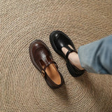 Mary Janes - Chaussure Élégante en Cuir