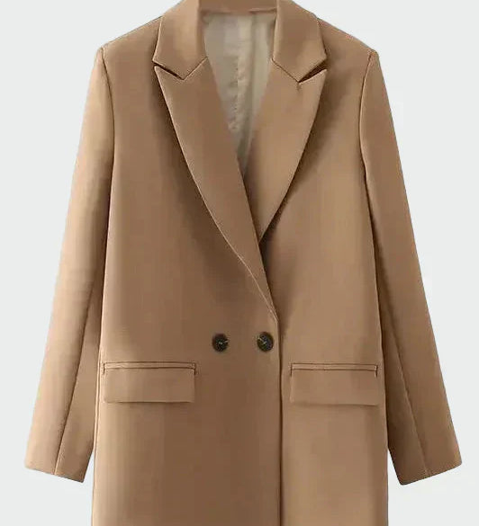 Manteau Oversized avec Ligne Moderne