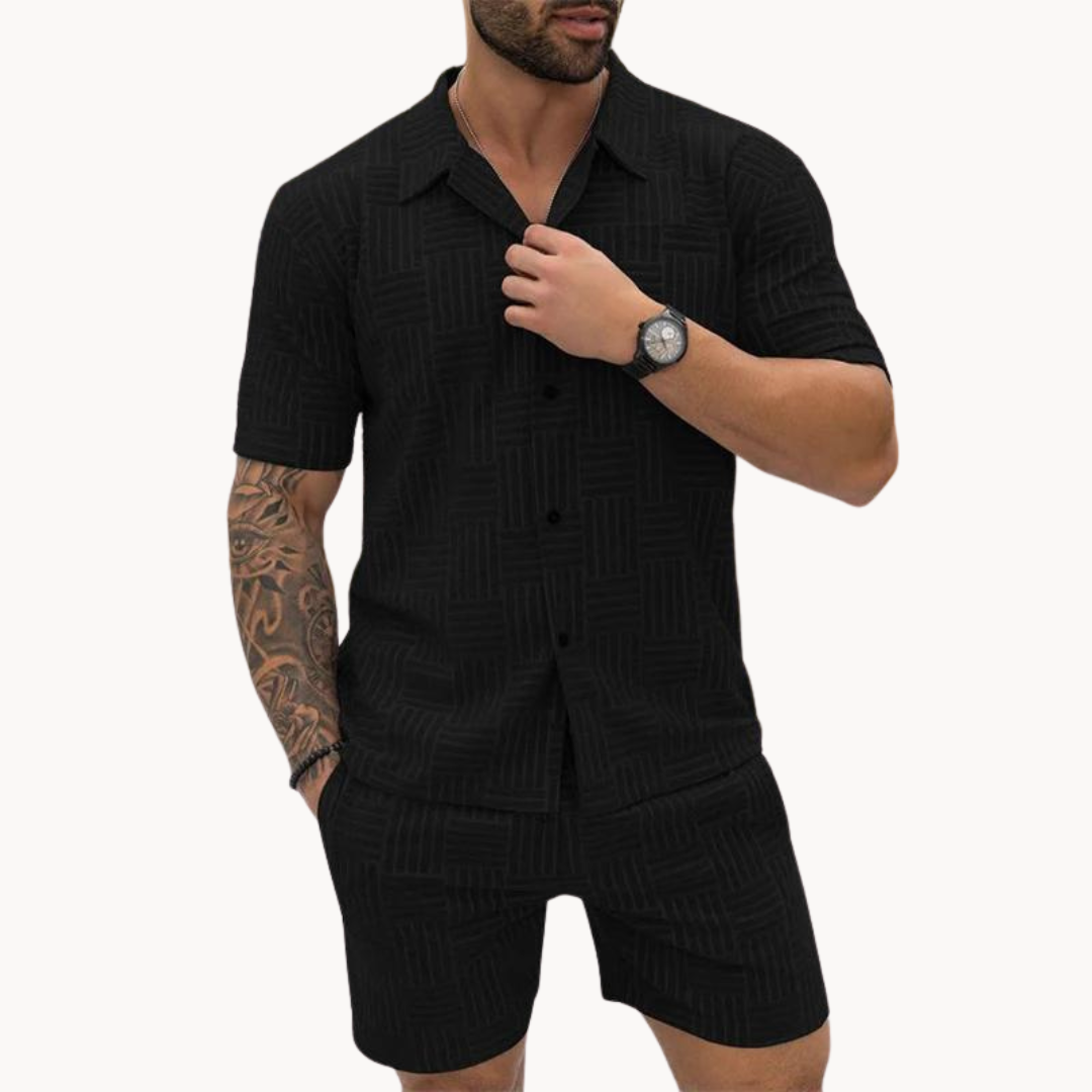Ensemble Chemise et Shorts - Rétro