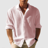 Chemise - Devant avec Boutons et Ourlet Arrondi