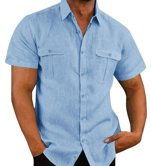 Chemise - Manches Courtes Deux Poches