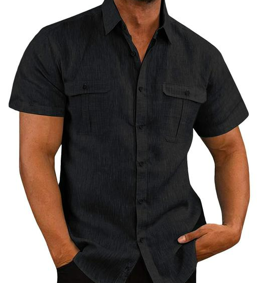 Chemise - Manches Courtes Deux Poches