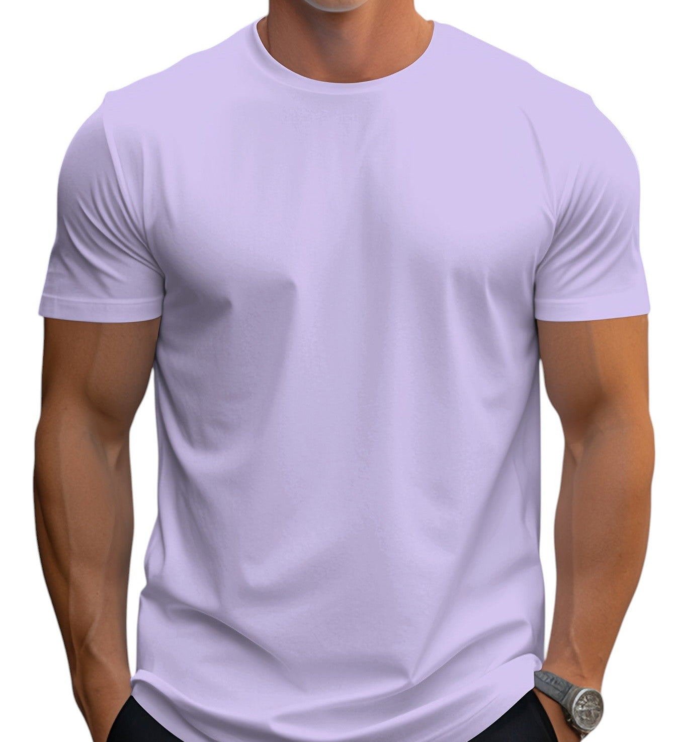 T-Shirt - Coupe Régulière Col Doux
