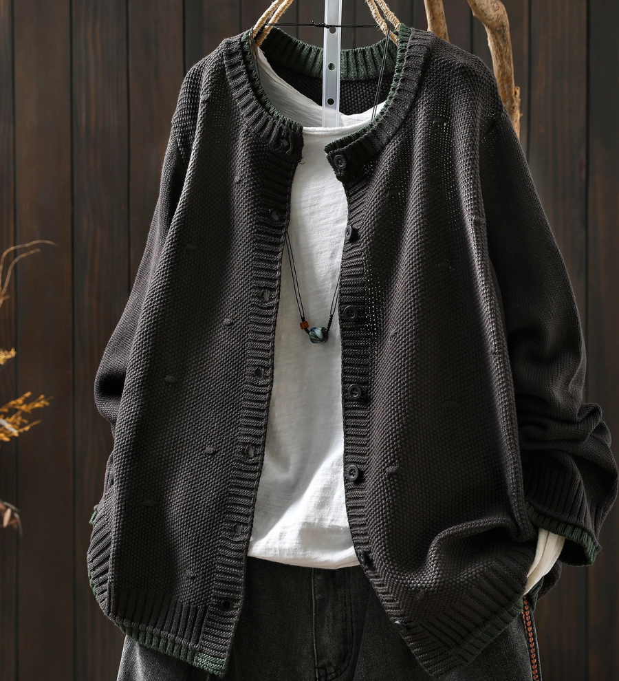 Isadora - Cardigan Texturé
