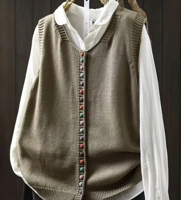 Rosália - Gilet en Maille