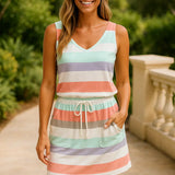 Gema - Robe Mini à Rayures