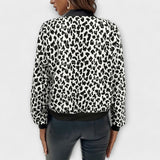 Raquel - Veste Élégante à Imprimé Léopard