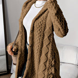 Sara - Manteau avec capuche en peluche