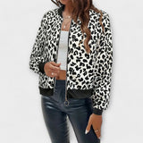 Raquel - Veste Élégante à Imprimé Léopard