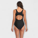 Inês - Maillot de Bain Une Pièce Sportif avec Décolleté au Dos