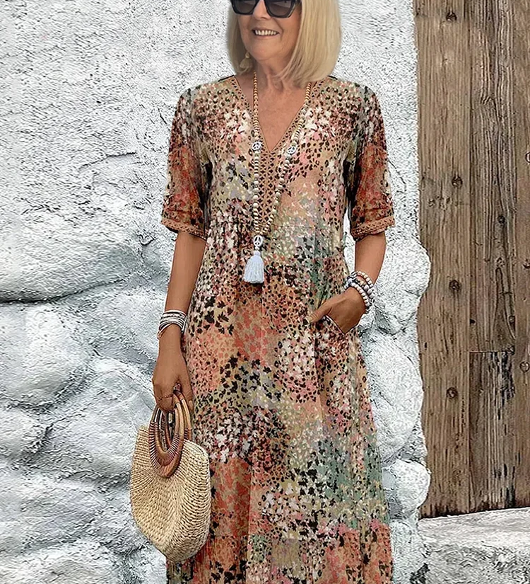 Lia - Robe Femme Midi