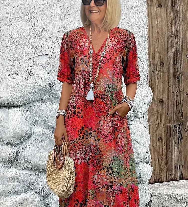 Lia - Robe Femme Midi