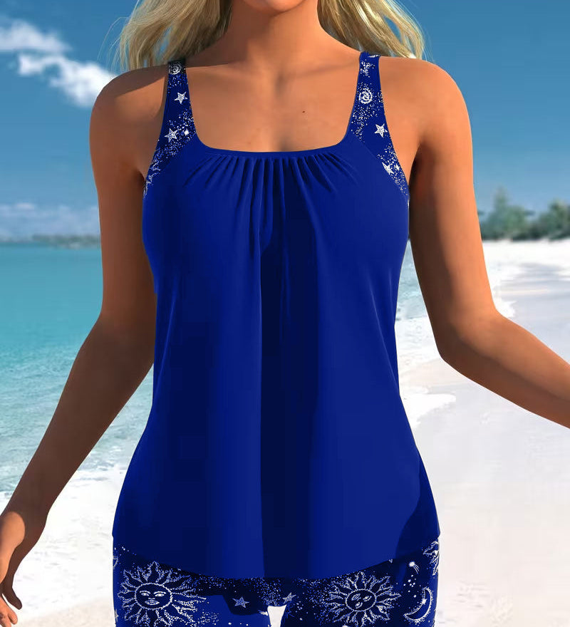 Salomé - Tankini avec impression solaire