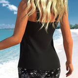 Salomé - Tankini avec impression solaire