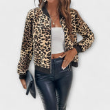 Raquel - Veste Élégante à Imprimé Léopard