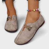 Ballerines en Cuir
