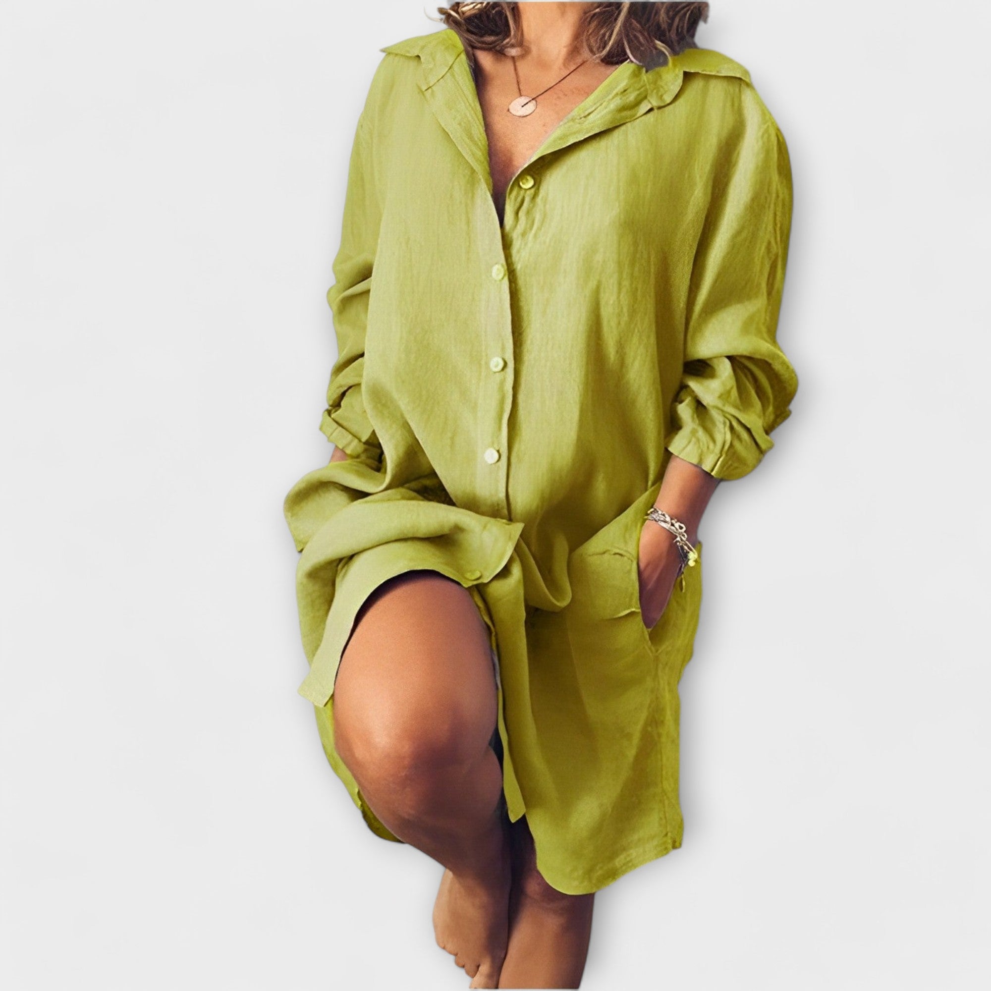 Clara - Chemise décontractée en lin